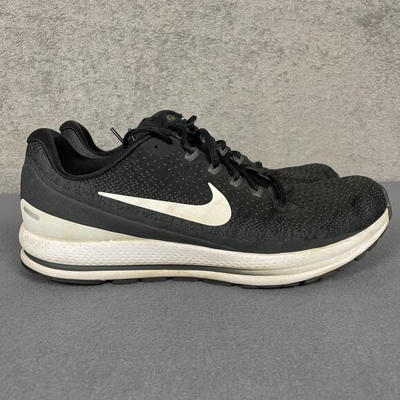 Nike Zoom Vomero 13 Shoes Mens Size 12 Black White Running Sneakers Athletic - Picture 9 of 15